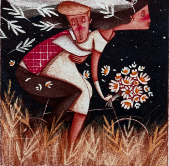 Volata sotto le stelle  | Federica Porro - Arte Focus™