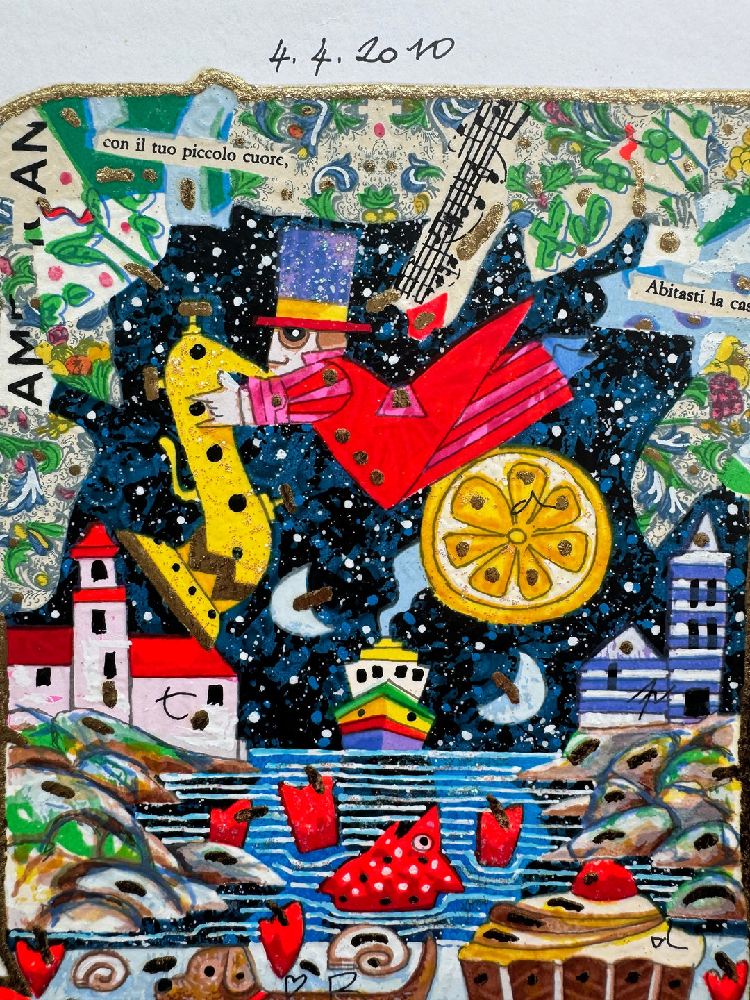 In volo sospeso alle note di Paolo Conte   | Francesco Musante - Arte Focus™