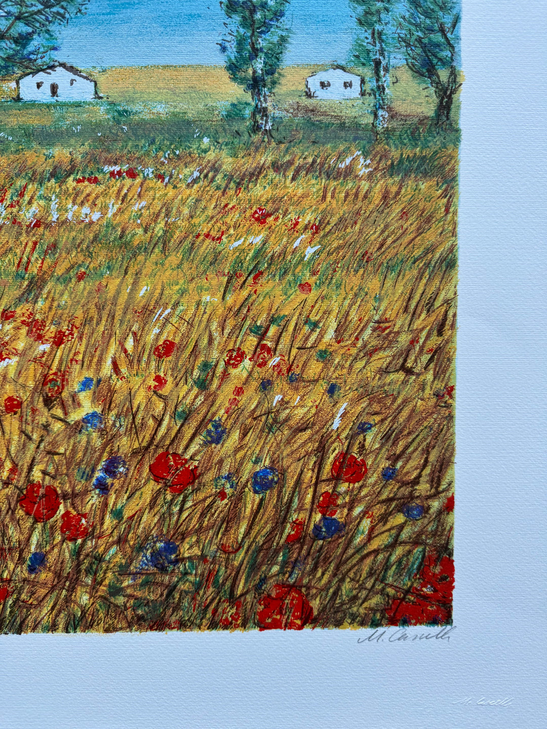 Campo di fiori II | Michele Cascella