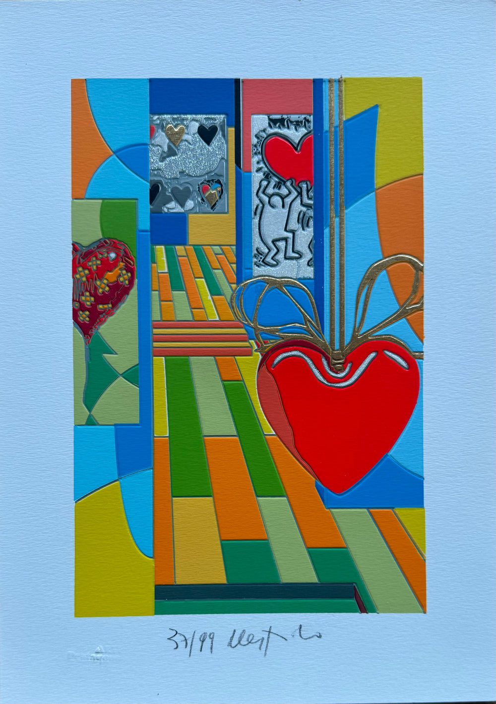 Funny Hearts | Ugo Nespolo