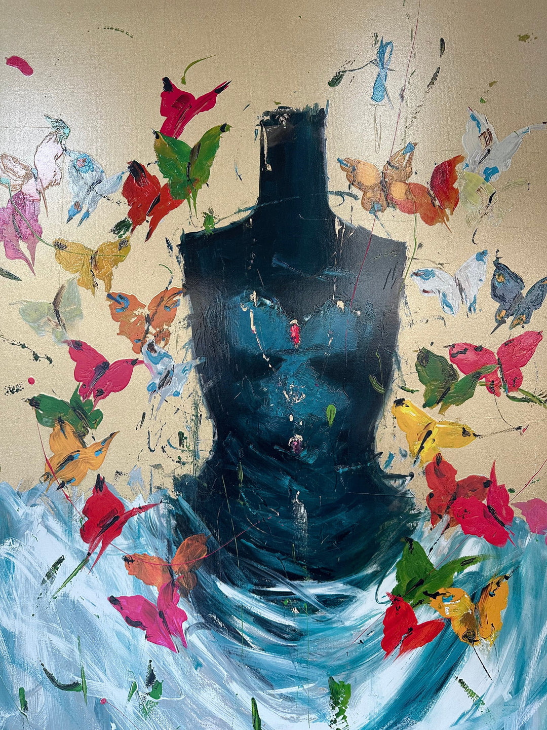 Golden garden | Luca Bellandi - Arte Focus™
