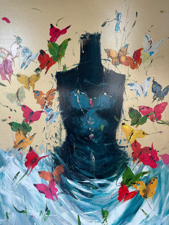 Golden garden | Luca Bellandi - Arte Focus™