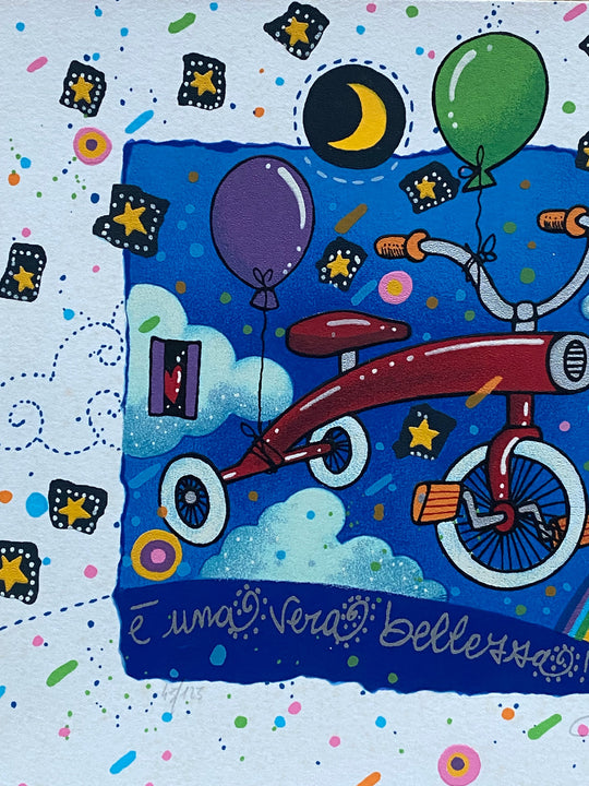 È una vera bellezza (bianco) | Andrea Agostini - Arte Focus™