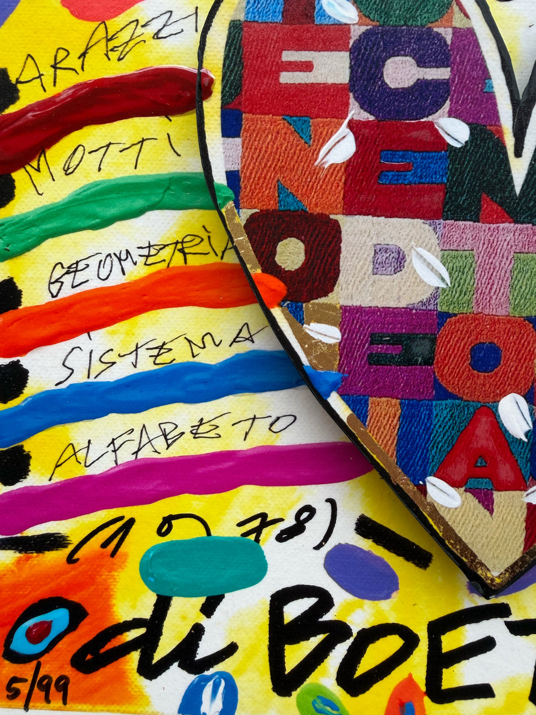 Cuore di Boetti | Bruno Donzelli - Arte Focus™