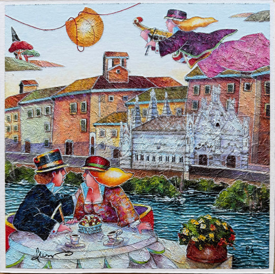 Lungo l'Arno | Francesco Nesi - Arte Focus™