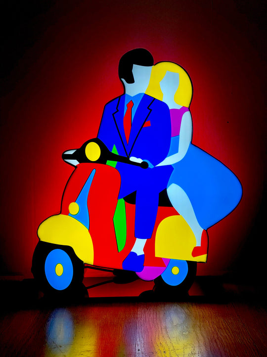 Roman Holiday | Marco Lodola - Arte Focus™