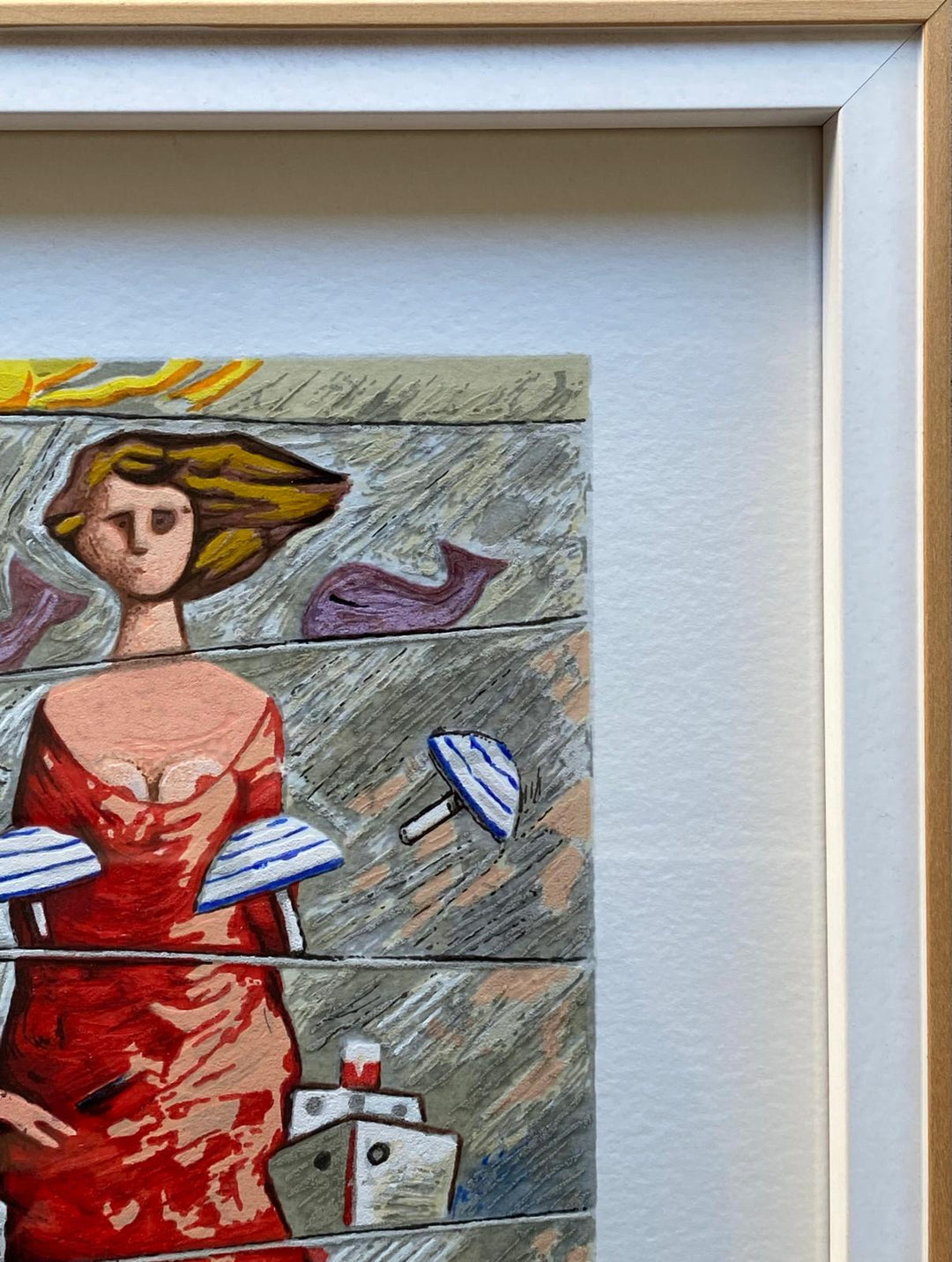 Opera incorniciata: Rotte traverse | Giampaolo Talani