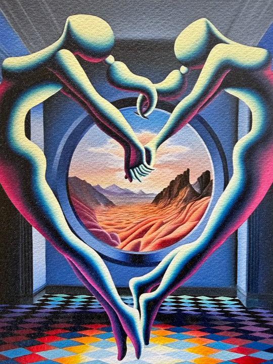 Solar Embrace | Mark Kostabi