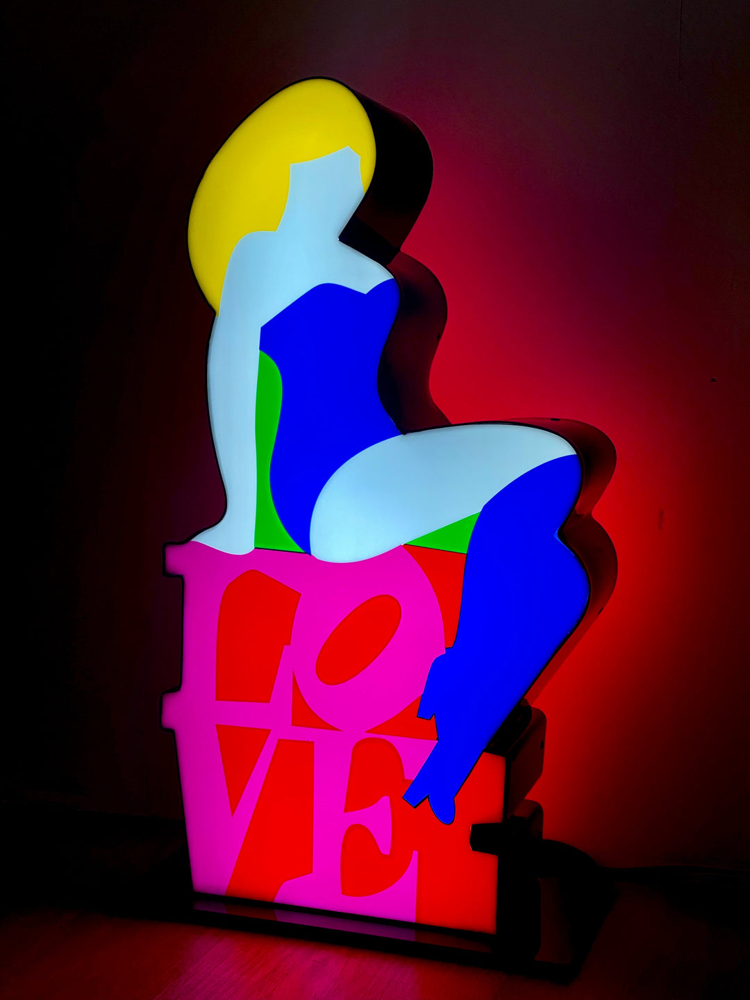 LOVE Addiction | Marco Lodola - Arte Focus™