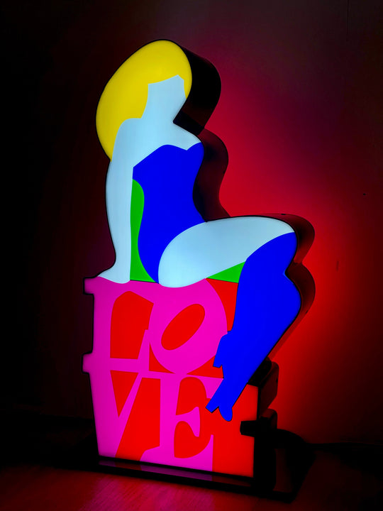 LOVE Addiction | Marco Lodola - Arte Focus™