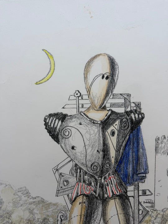 Il Trovatore con la luna | Giorgio De Chirico