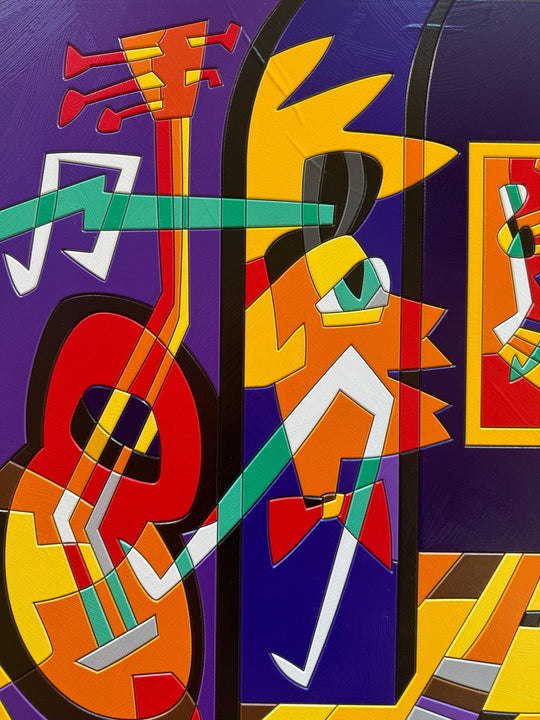 Zitte le musiche  | Ugo Nespolo