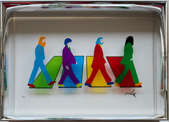 The Fab Four (Plexiglass) | Marco Lodola - Arte Focus™