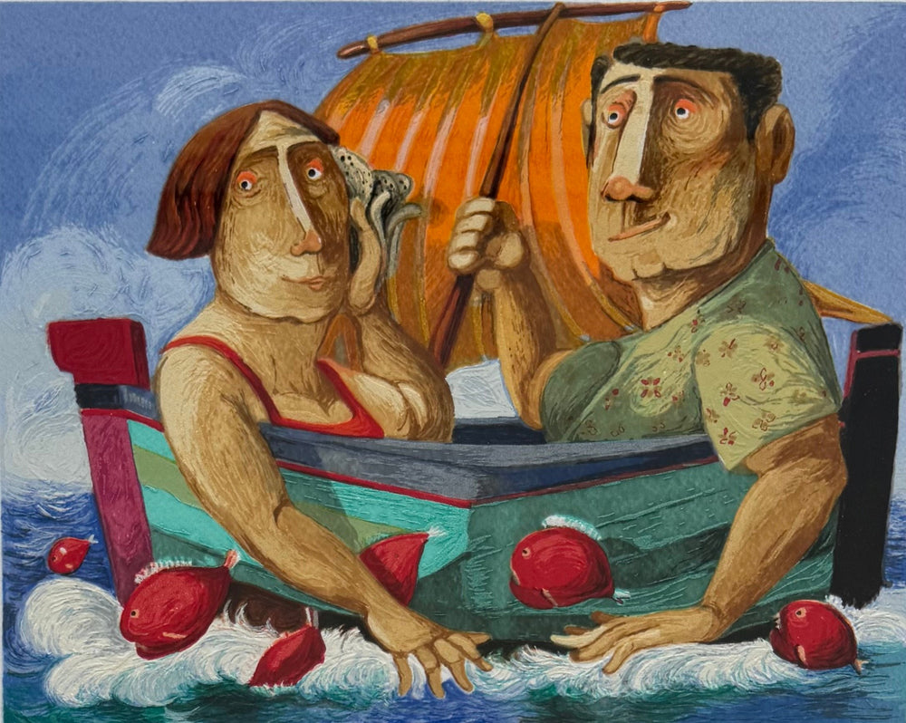 Opera incorniciata: La voce del mare | Pino Procopio