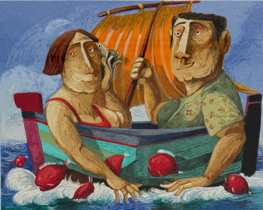 Opera incorniciata: La voce del mare | Pino Procopio