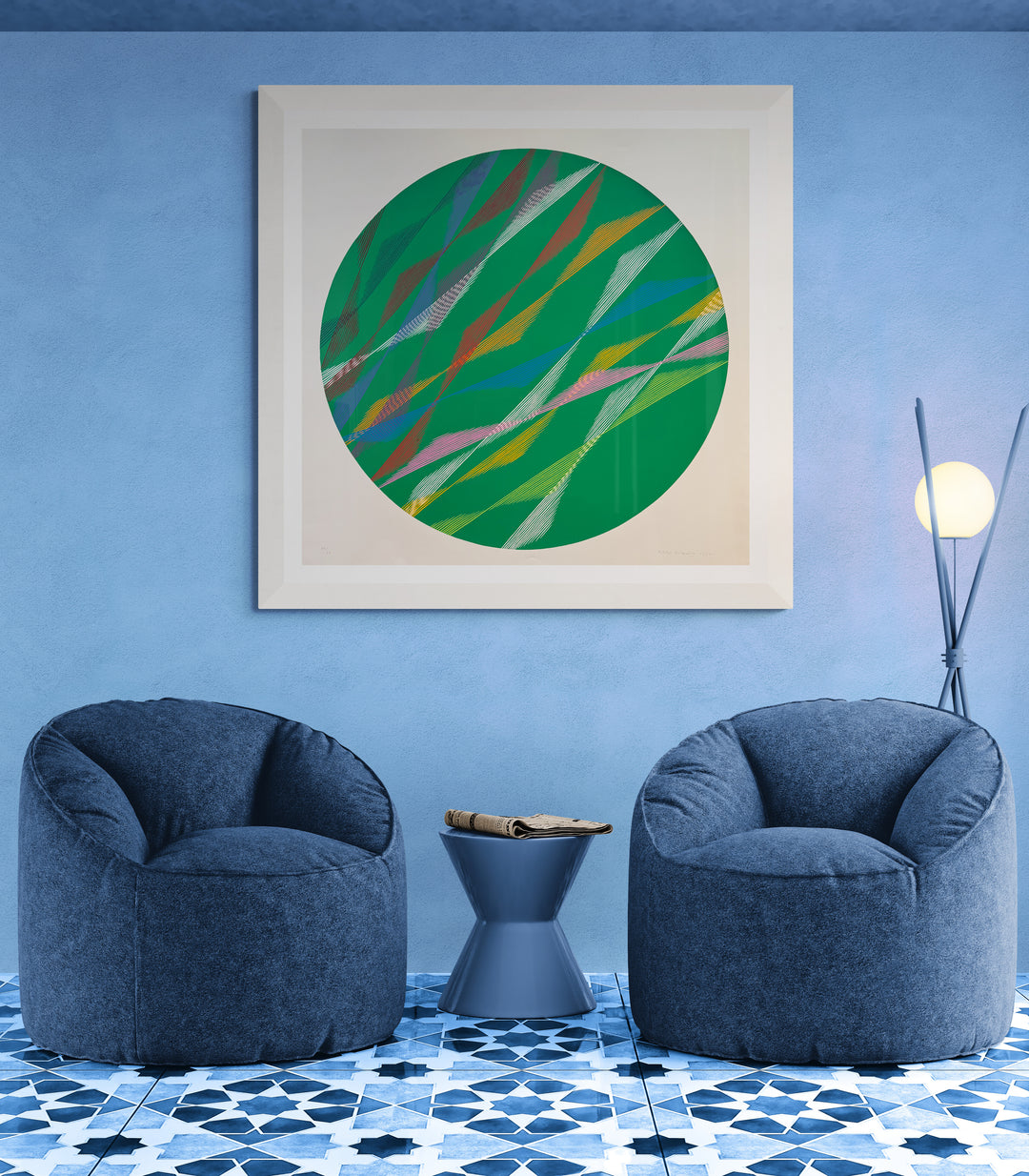 Ovale Verde | Piero Dorazio - Arte Focus™