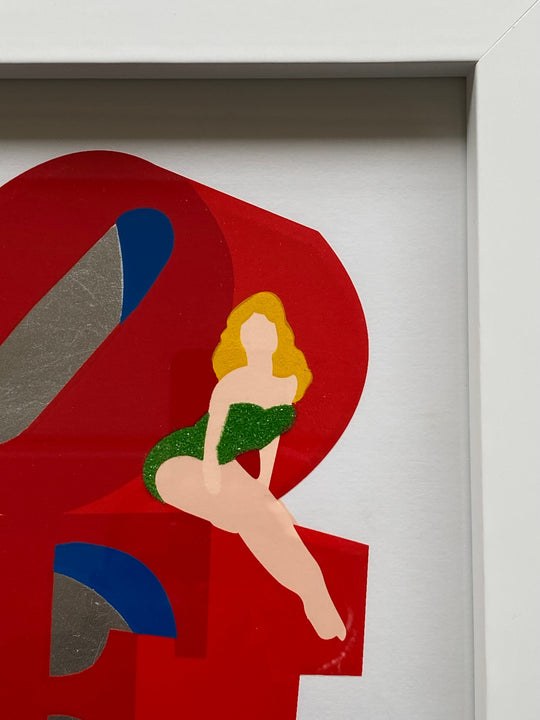 Opera incorniciata: LOVE I | Marco Lodola