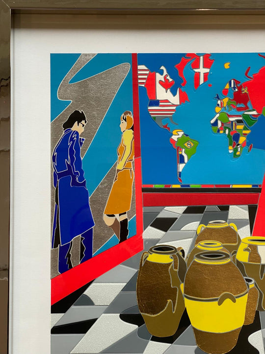 Opera incorniciata: Sguardi Contemporanei | Ugo Nespolo