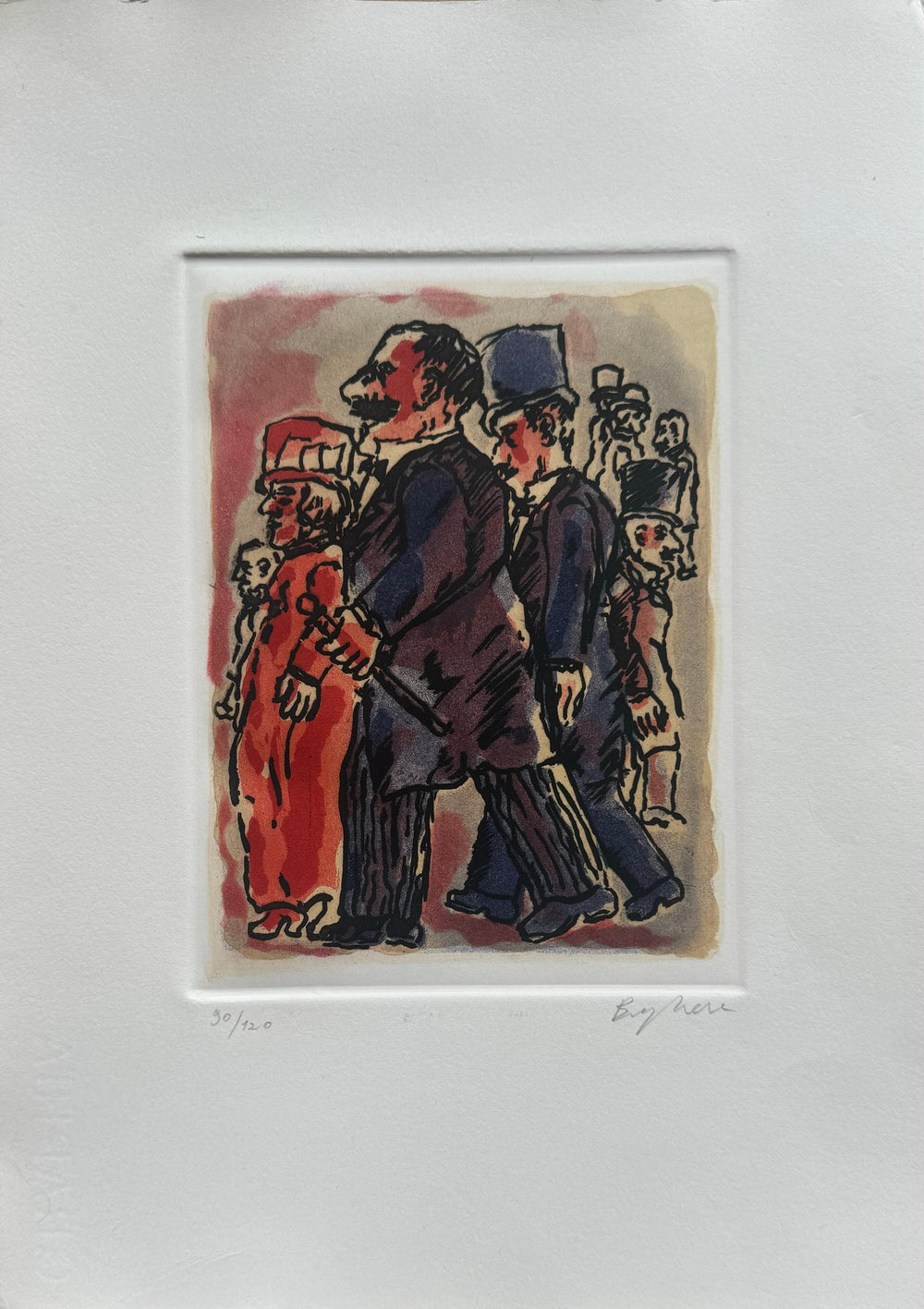 La folla II | Franz Borghese