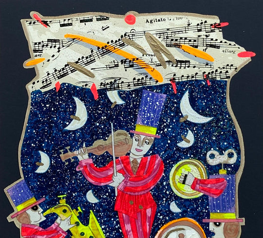 Ed è subito jazz (fondo blu) | Francesco Musante