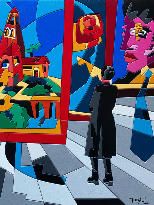 Someplace | Ugo Nespolo - Arte Focus™