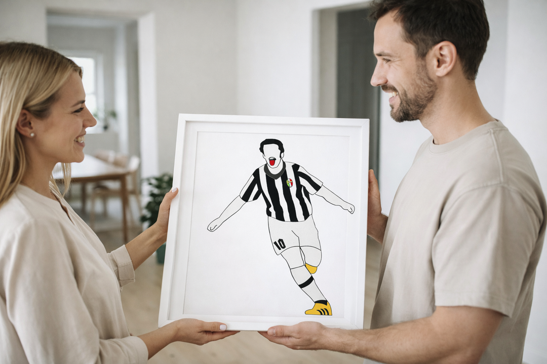 The Black & White King | Marco Lodola - Arte Focus™