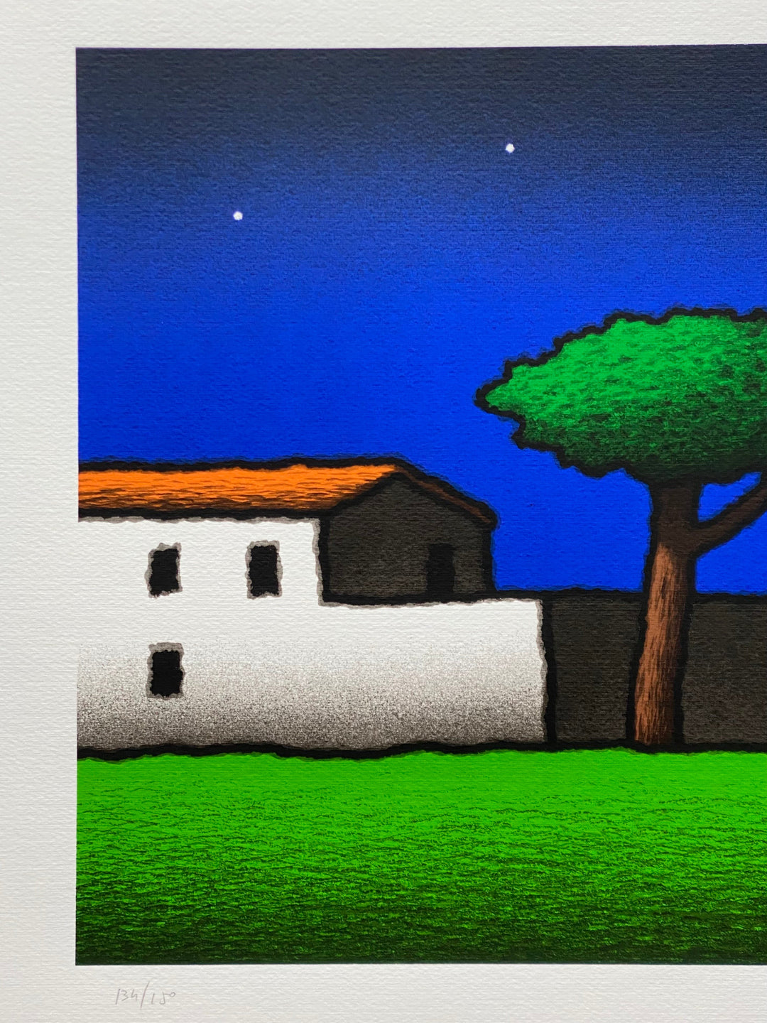 Casolare con pino | Tino Stefanoni