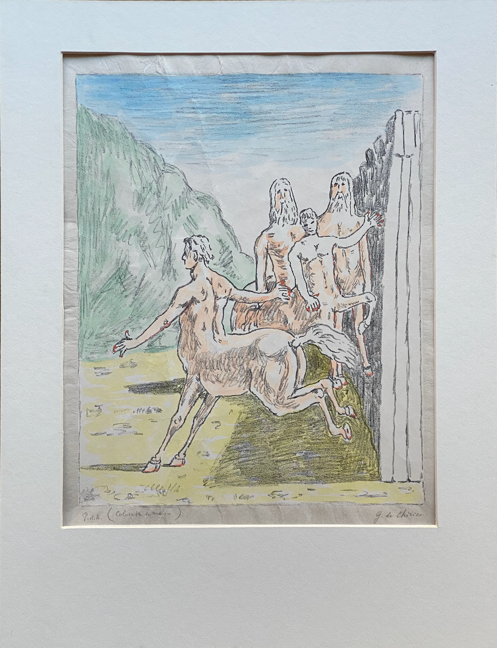 La Famiglia dei Centauri | Giorgio De Chirico