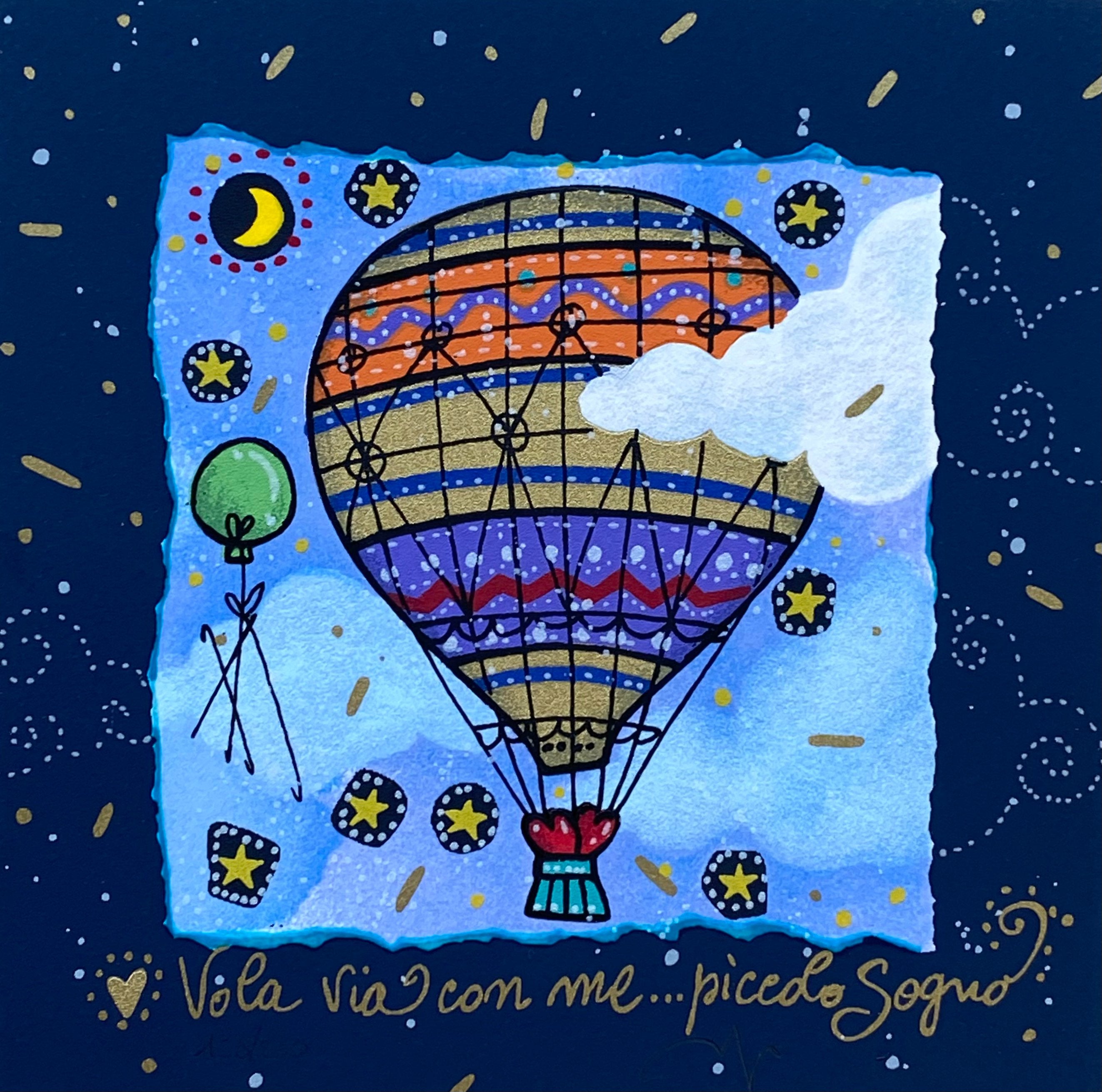 Vola via con me piccolo sogno | Andrea Agostini - Arte Focus™