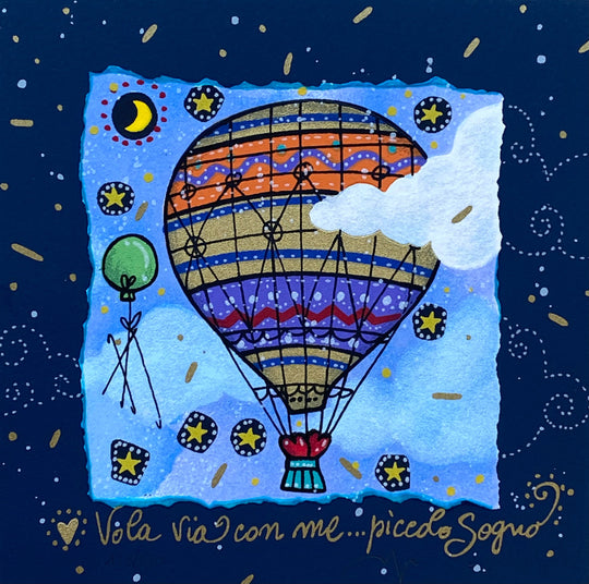 Vola via con me piccolo sogno | Andrea Agostini - Arte Focus™