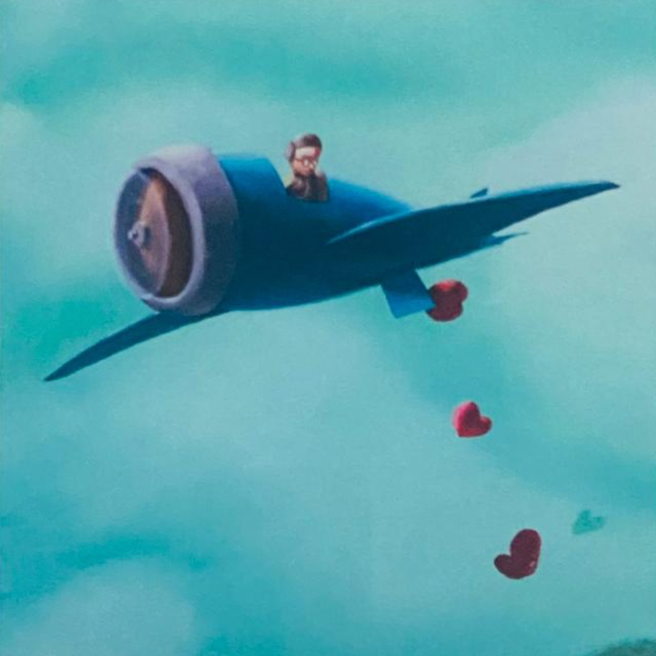 Opera in cornice: Centrato | Diego Santini