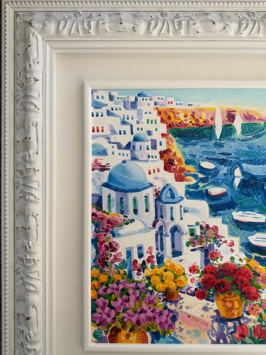 Oltre il tempo la luce di Santorini | Athos Faccincani - Arte Focus™