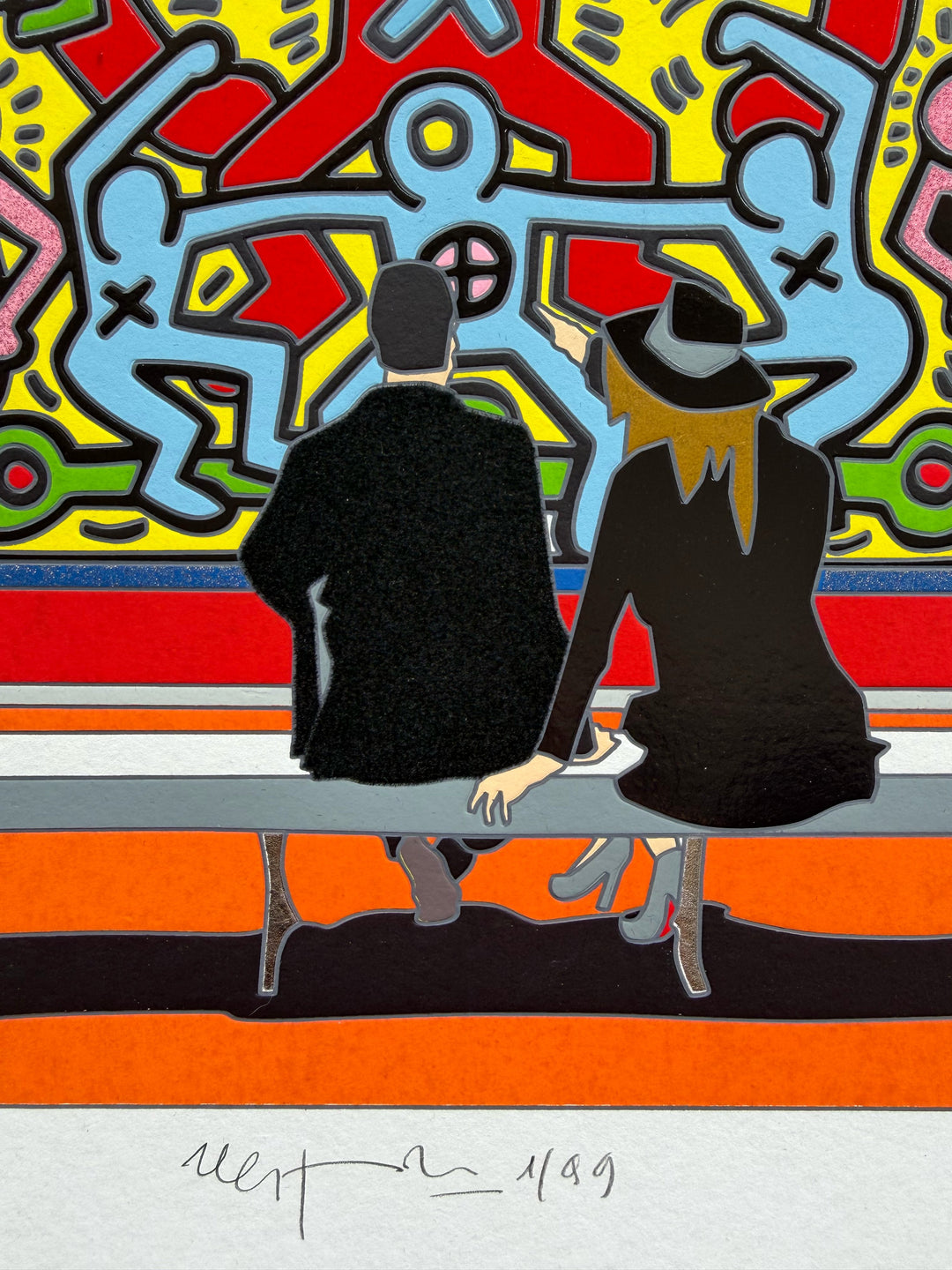 Opera in cornice: Art talk loading | Ugo Nespolo - Arte Focus™