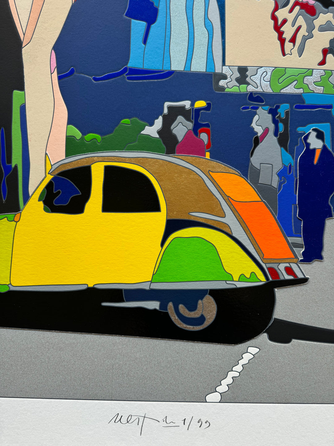 La femme e la pantaine  | Ugo Nespolo