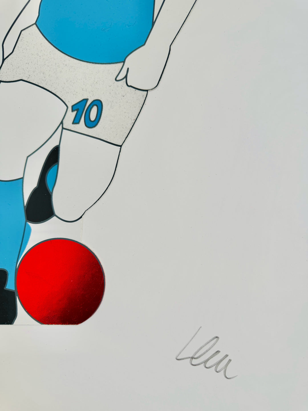 El Diez | Marco Lodola - Arte Focus™