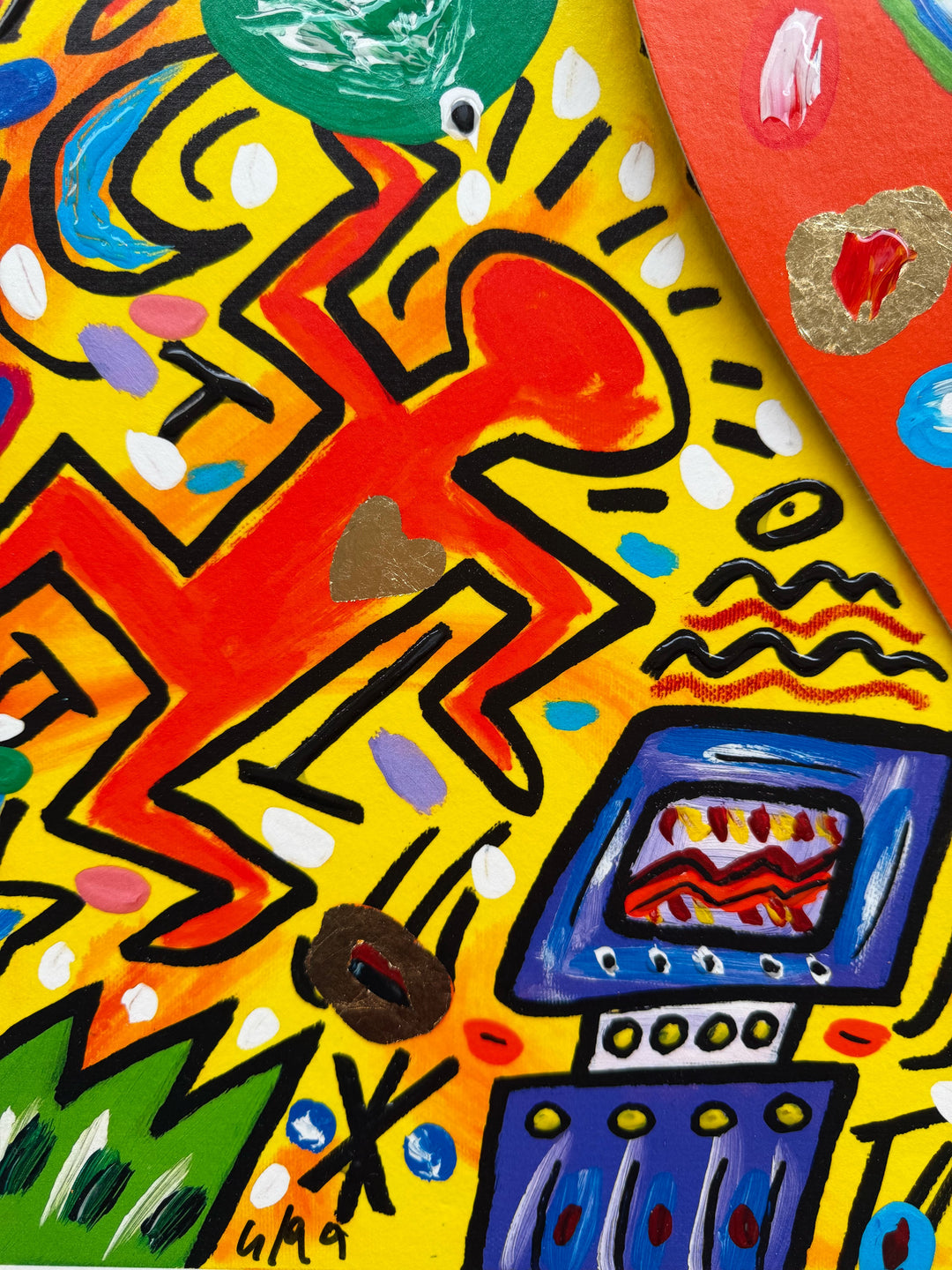 Opera Incorniciata: Haring a New York | Bruno Donzelli - Arte Focus™