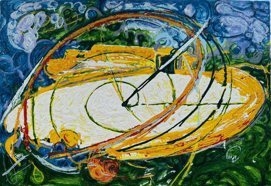 Viaggio verso l'infinito  | Mario Schifano