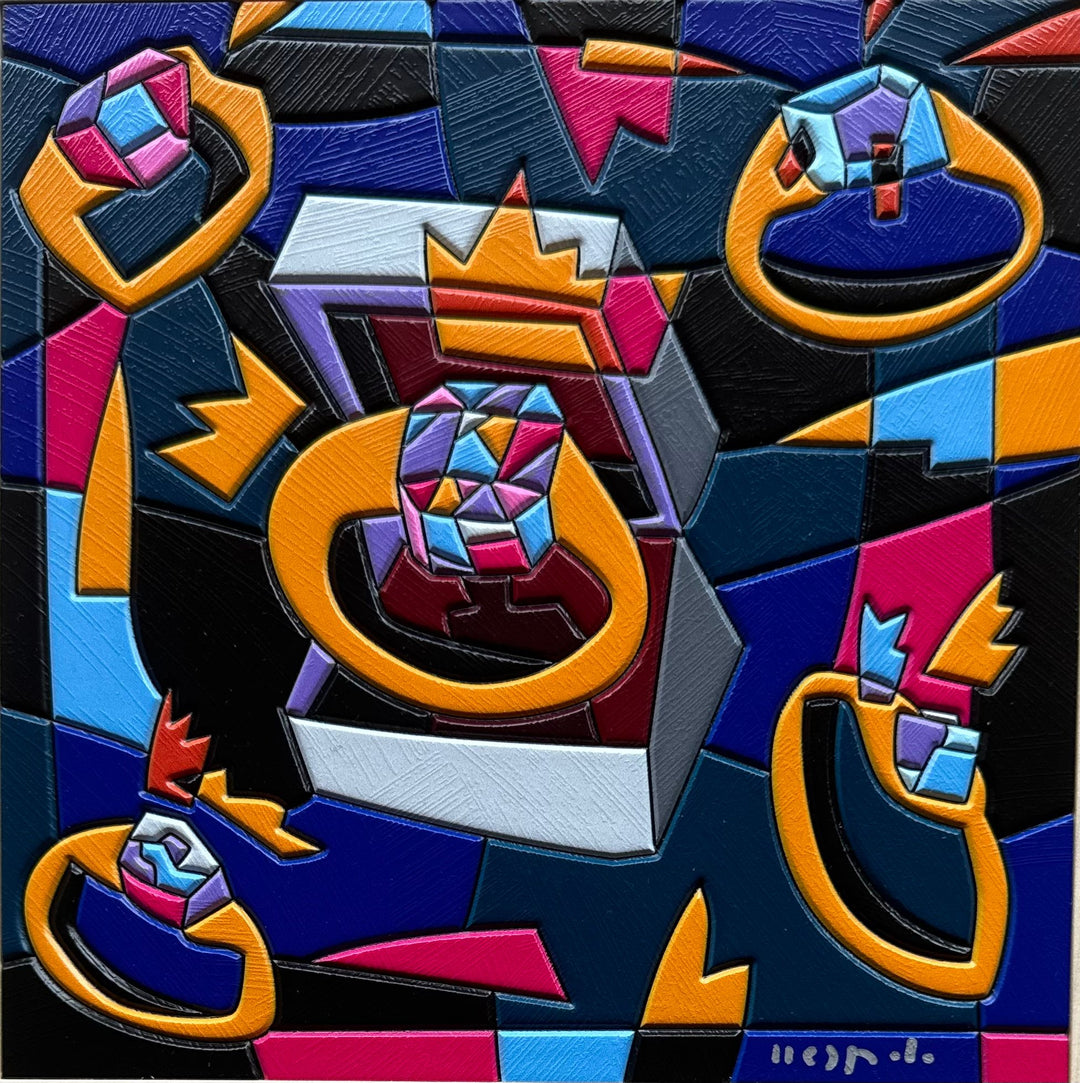 Solitario | Ugo Nespolo - Arte Focus™