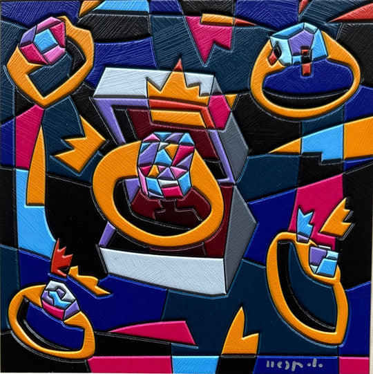 Solitario | Ugo Nespolo - Arte Focus™