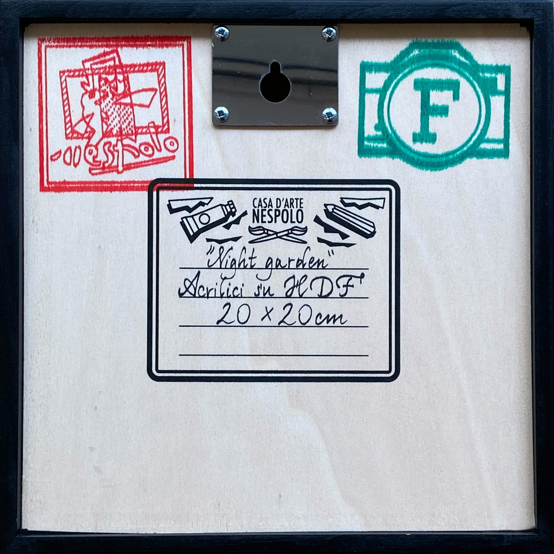 Night Garden  | Ugo Nespolo - Arte Focus™