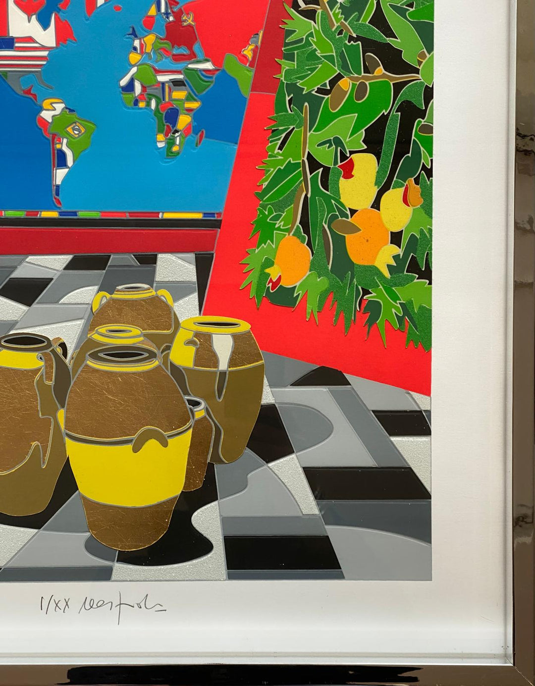 Opera incorniciata: Sguardi Contemporanei | Ugo Nespolo