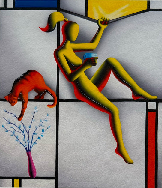 Here we go again | Mark Kostabi