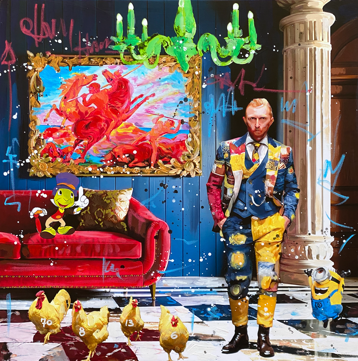 The Aristocracy Is a Costume (Opera Unica) | Renè - Arte Focus™