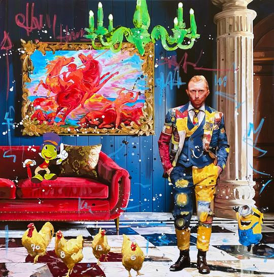 The Aristocracy Is a Costume (Opera Unica) | Renè - Arte Focus™