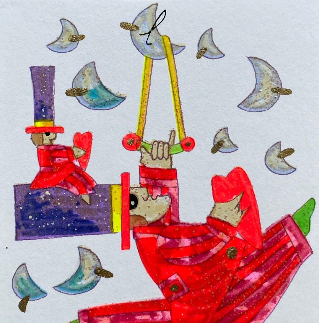 Sogno n° 74....250 bis (Fondo bianco) | Francesco Musante