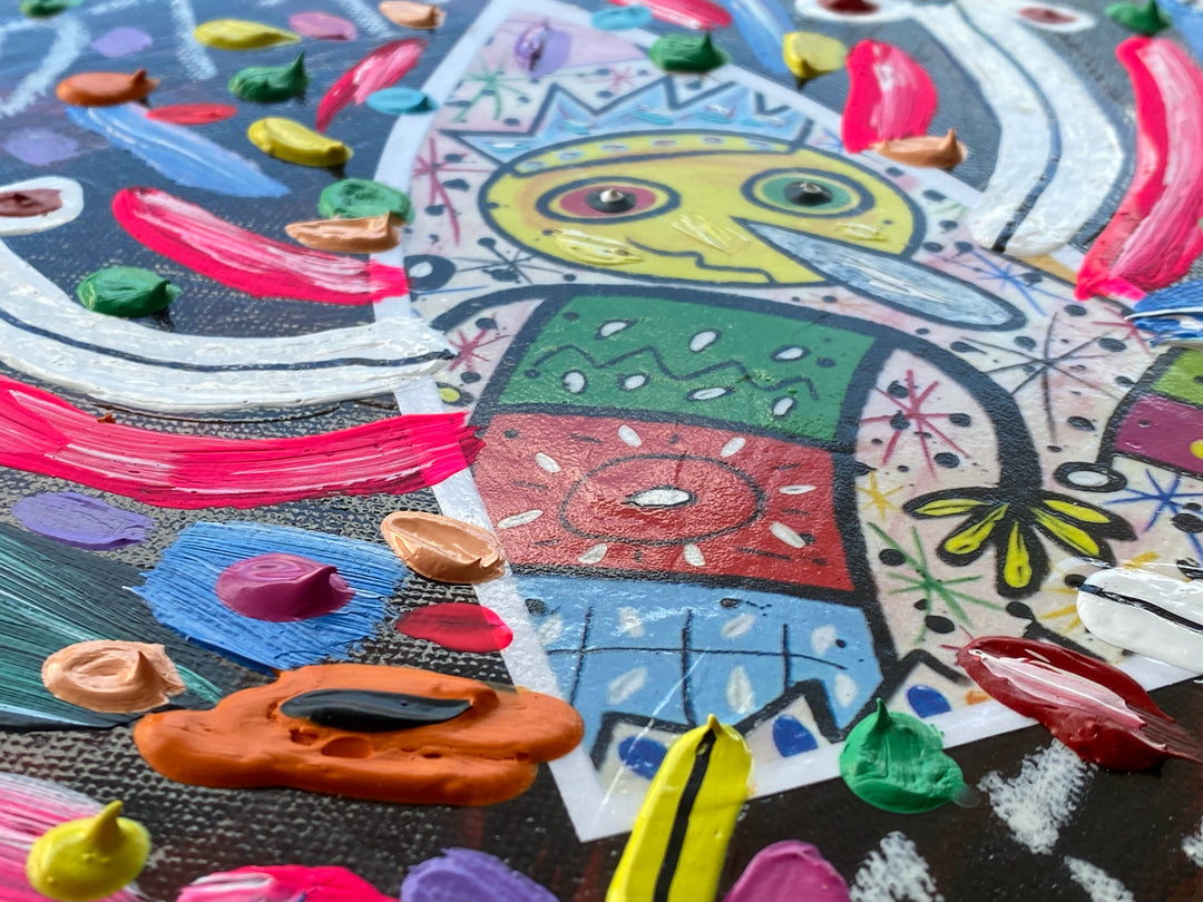 Notturno Mirò | Bruno Donzelli - Arte Focus™