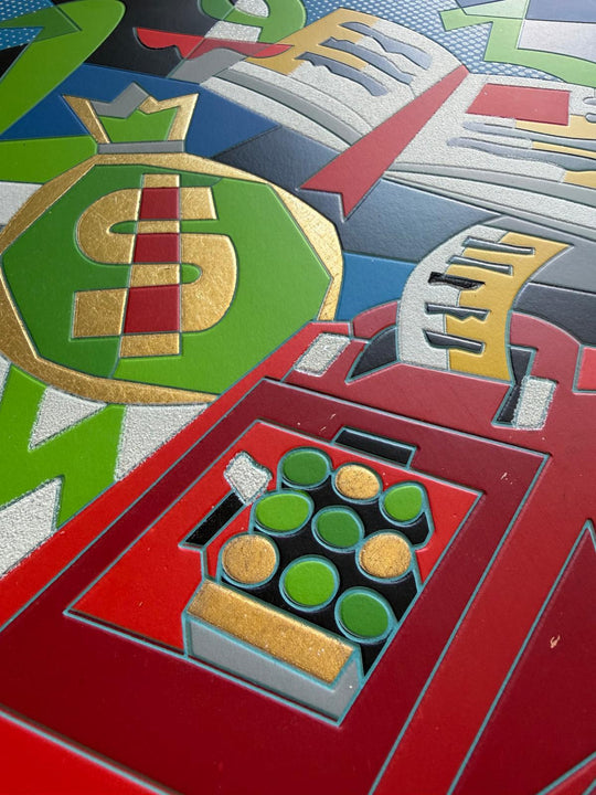 The Alphabet of Profit | Ugo Nespolo