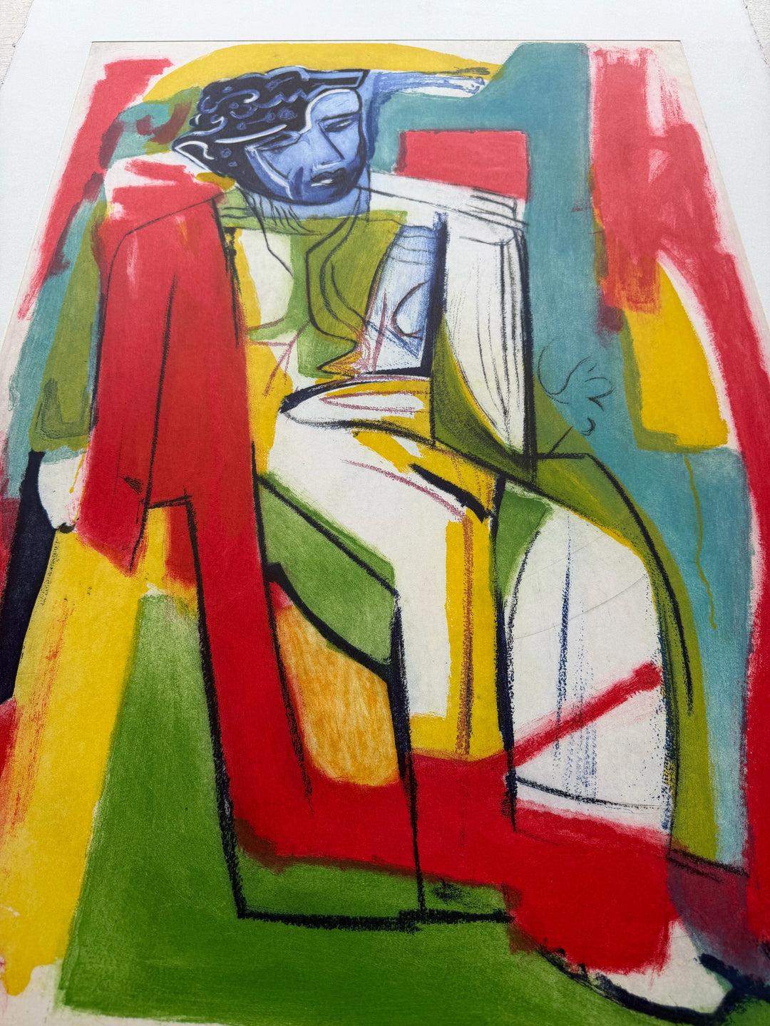 Uomo seduto | Sandro Chia - Arte Focus™