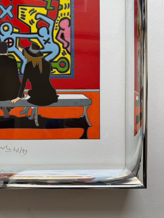 Opera in cornice: Art talk loading | Ugo Nespolo - Arte Focus™