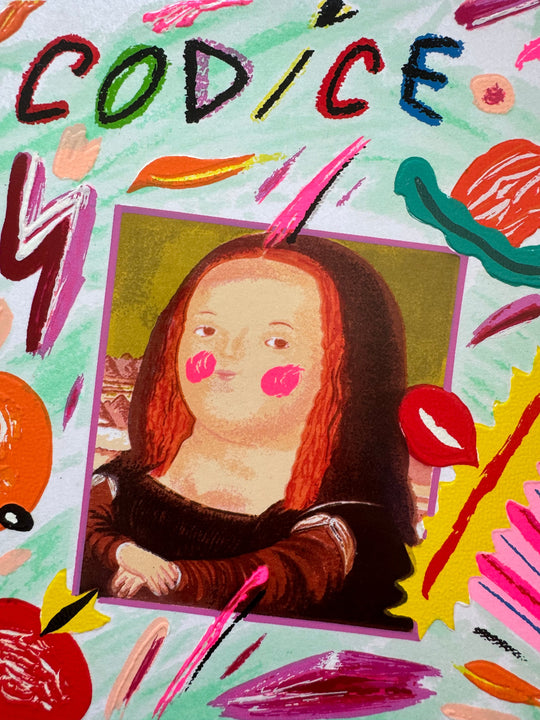 Il codice Botero (fondo bianco) | Bruno Donzelli - Arte Focus™